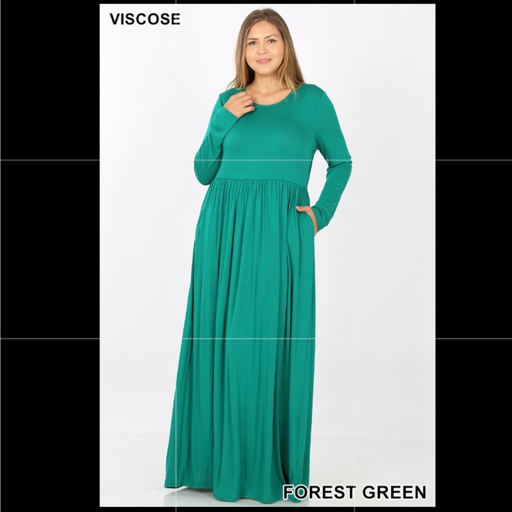 Long sleeve maxi